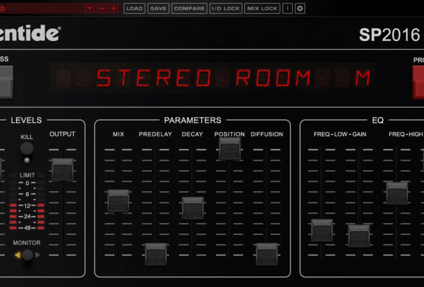 Eventide SP2016 plug-in audio reverb virtual