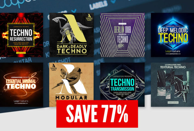 Loopmasters Loopcloud Techno Bundle sample loop library dj producer