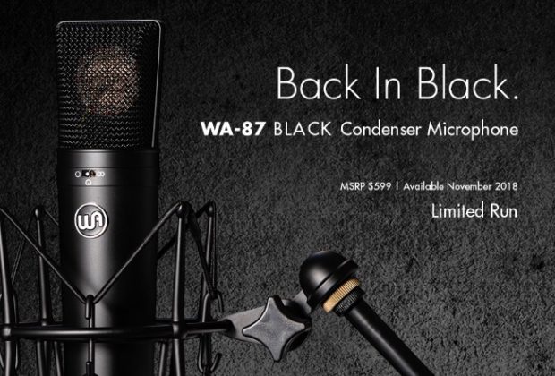 Warm Audio WA-87 black edition