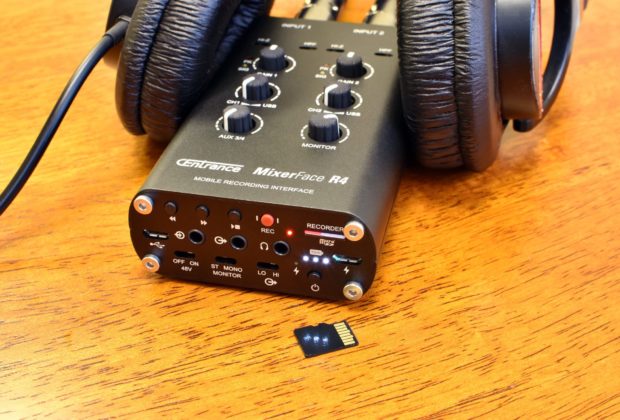 CEntrance MixerFace R4R mixer interfaccia audio mobile device