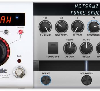 Eventide H9 HotSawz pedali stompbox chitarra elettrica synth mono