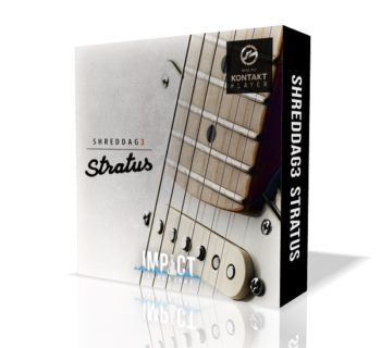Impact Soundworks Shreddage Stratus virtual instrument strato elettrica chitarra