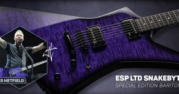 ESP LTD Snakebyte Special Edition Baritone James Hetfield 60 OFF