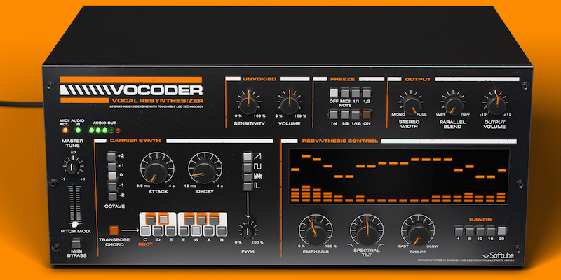 Universal Audio lancia il plug-in UAD Softube Vocoder - SMstrumentimusicali