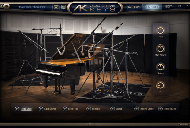 m-audio XLN audio virtual instrument controller midi