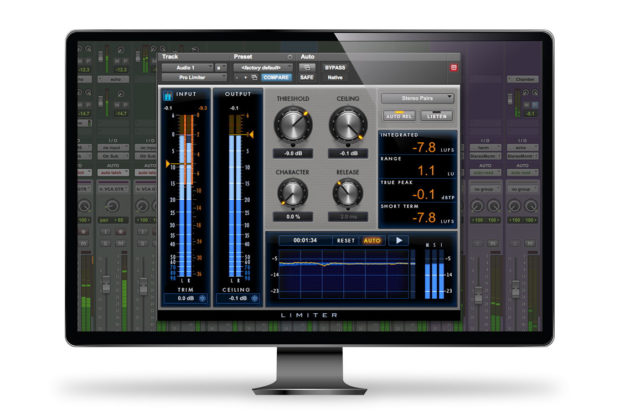Avid Pro Tools Pro Limiter plug-in audio mix master rec itb virtual