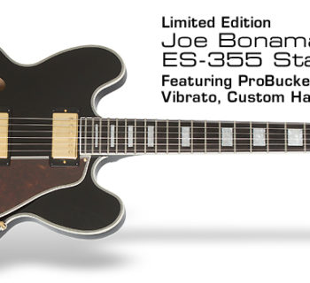 strumenti musicali Epiphone Joe Bonamassa ES-355 chitarra elettrica