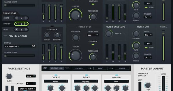 Loopmasters Khords synth virtual instrument strumenti musicali