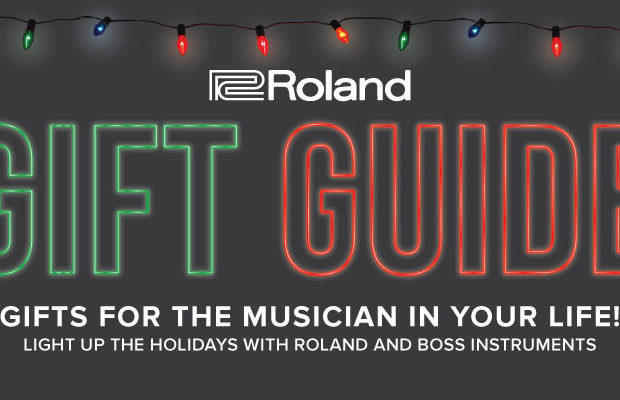 strumenti musicali Roland Holiday Gift Guide 2018 chitarra dj tastiera