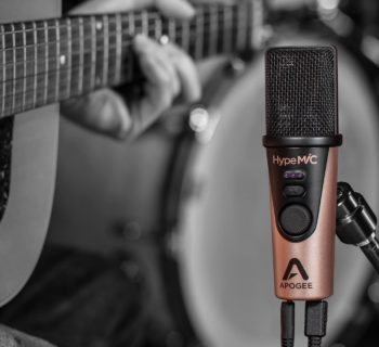 Apogee HypeMiC mic rec live audio per video soundwave strumenti musicali