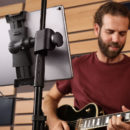 Ik Multimedia iKlip 3 mogar music supporto mic studio live tablet strumenti musicali