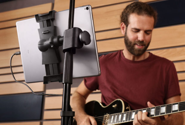 Ik Multimedia iKlip 3 mogar music supporto mic studio live tablet strumenti musicali