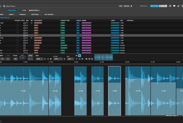 Loopcloud 4.0 loopmasters library sample loop dj producer performer performance audiofader