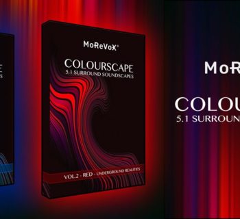 MoReVoX Colourscape soundscape library audio pro surround sabino cannone audiofader