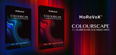 MoReVoX Colourscape soundscape library audio pro surround sabino cannone audiofader
