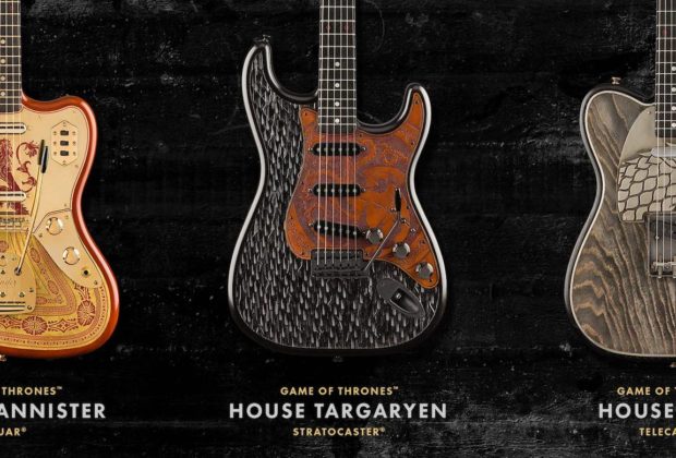 Fender Game of Thrones chitarra elettrica hbo strumenti musicali