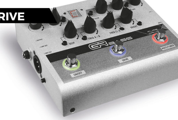 GR Bass Pure Drive pedale fx basso aramini strumenti musicali