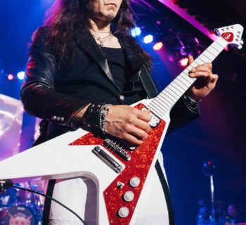 Epiphone Ltd. Ed. Dave Rude Flying V chitarra elettrica tesla strumenti musicali