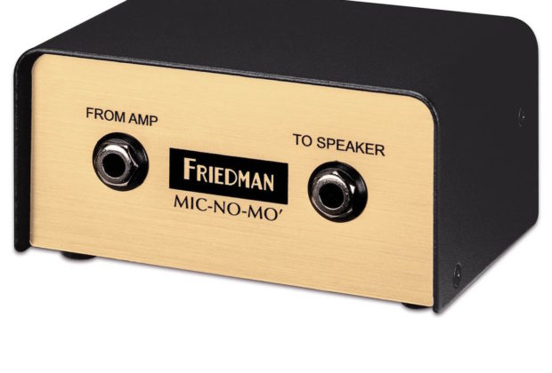 Friedman Mic No Mo cabinet simulator cab chitarra bass guitar strumenti musicali