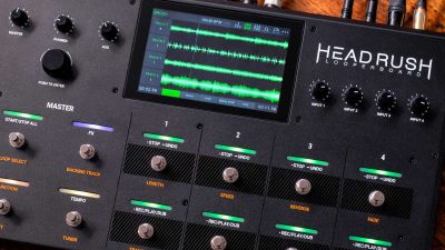 HeadRush Looperboard pedaliera looper fx chitarra elettrica soundwave strumenti musicali