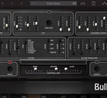 Ik Multimedia Syntronyk Bully virtual synth instrument analog producer strumenti musicali