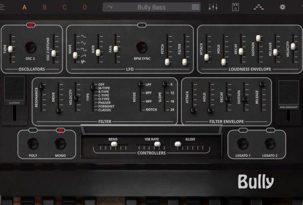 Ik Multimedia Syntronyk Bully virtual synth instrument analog producer strumenti musicali