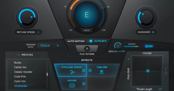 Antares AutoTune EFX+ plug-in audio fx daw software audiofader