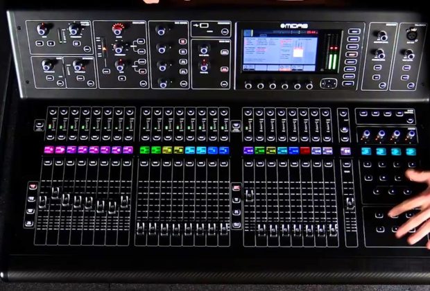 Midas M32 live console mixer digital hardware prase strumenti musicali