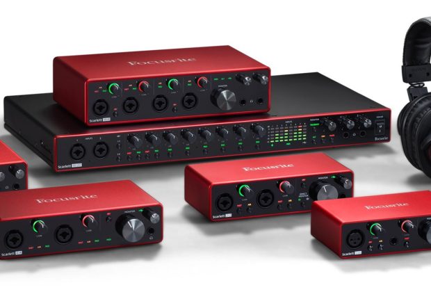 Focusrite Scarlett solo 8i6 2i2 4i4 18i8 18i20 interfaccia audio pro studio home eko music group strumenti musicali