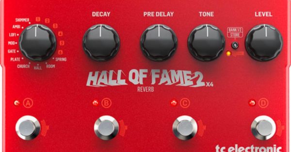 TC Electronics Hall of Fame 2 X4 strumenti musicali
