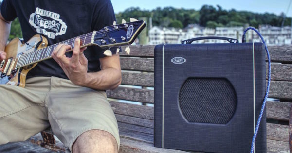 Supro Blues King 8 chitarra elettrica amp mogar strumenti musicali