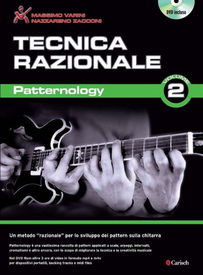 patternology-tecnica-razionale-per-chitarra-volume-2-libro-dvd strumenti musicali