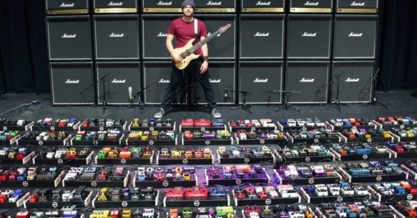 rob scallon guinness pedalboard strumenti musicali