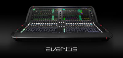 Allen&Heath Avantis console digital mixer hardware live exhibo audiofader