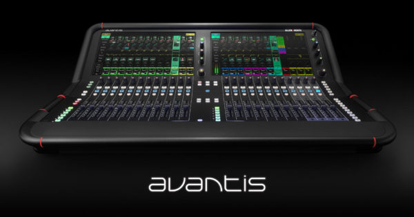 Allen&Heath Avantis console digital mixer hardware live exhibo audiofader