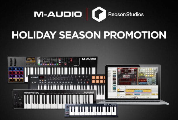 M-Audio Reason Studios DAW software producer soundwave strumenti musicali