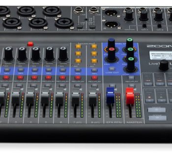 Zoom L-8 livetrak rec podcast mixer digital hardware mogar strumenti musicali