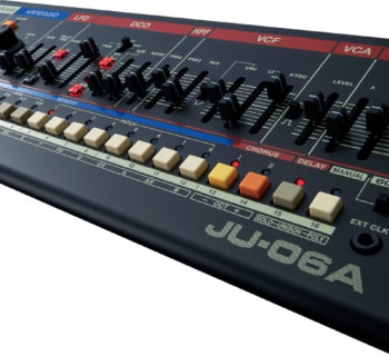 Roland JU-06a synth hardware analog digital botique test luca pilla audiofader magazine