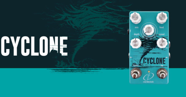 Crazy Tue Circuits Cyclone pedale fx phaser voodoo factory strumenti musicali