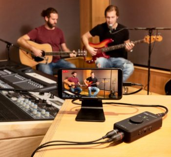 Ik Multimedia iRig Stream rec mobile smartphone tablet interfaccia audio mogar strumenti musicali
