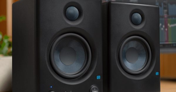 PreSonus Eris E45bt bluetooth studio monitor home project midi music rec mix audiofader