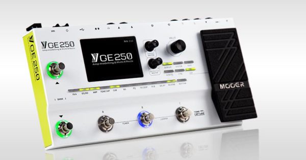 Mooer GE250 multieffetto amp modelling guitar chitarra backline strumenti musicali