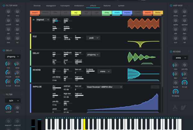 refx Nexus 3 synth soft virtual instrument daw software producer strumenti musicali