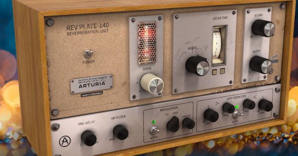 Arturia Rev Plate-140 plug-in audio daw software riverbero strumenti musicali