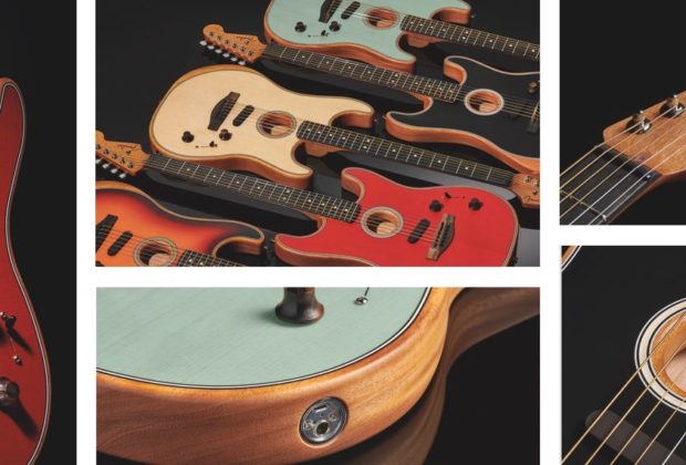 Fender Acoustasonic american stratocaster chitarra acustica guitar elettroacustica strumenti musicali