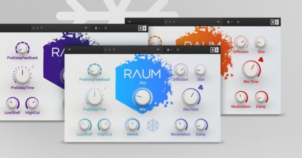 Native Instruments Raum virtual reverb plug-in audio pro daw software audiofader