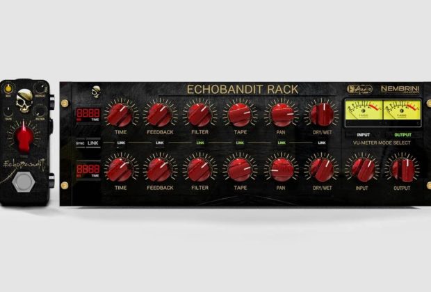 Nembrini Audio EchoBandit f-pedals rack stomp fx plug-in audio pro software daw virtual strumenti musicali