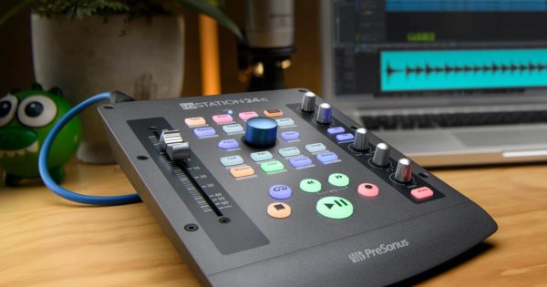 PreSonus ioStation 24c daw controller interfaccia audio hardware midi music audiofader