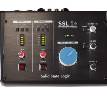 SSL 2+ interfaccia audio pro home project studio midiware audiofader