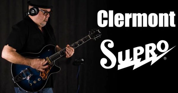 Supro conquistador Clermont chitarra elettrica guitar electric mogar strumenti musicali